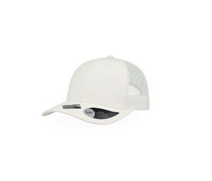 ATLANTIS AT173 - Casquette en polyester recyclé White / White