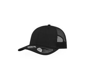 ATLANTIS AT173 - Casquette en polyester recyclé Black / Black