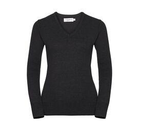 Russell Collection JZ10F - Ladies V-Neck Pullover