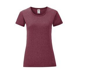 Fruit of the Loom SC151 - Round neck T-shirt 150 Burgundy