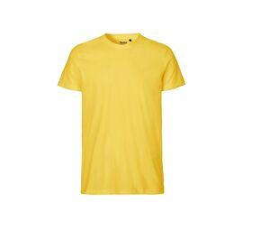 Neutral O61001 - Men's fitted T-shirt Yellow