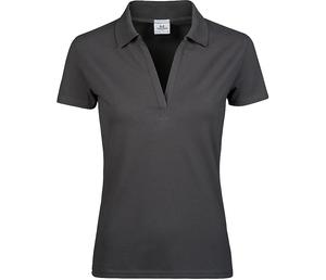 Tee Jays TJ1409 - Womens luxury V-neck stretch polo