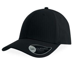 Atlantis AT213 - 6 panel cap Black