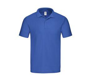 Fruit of the Loom SC282 - Cotton polo shirt Royal Blue