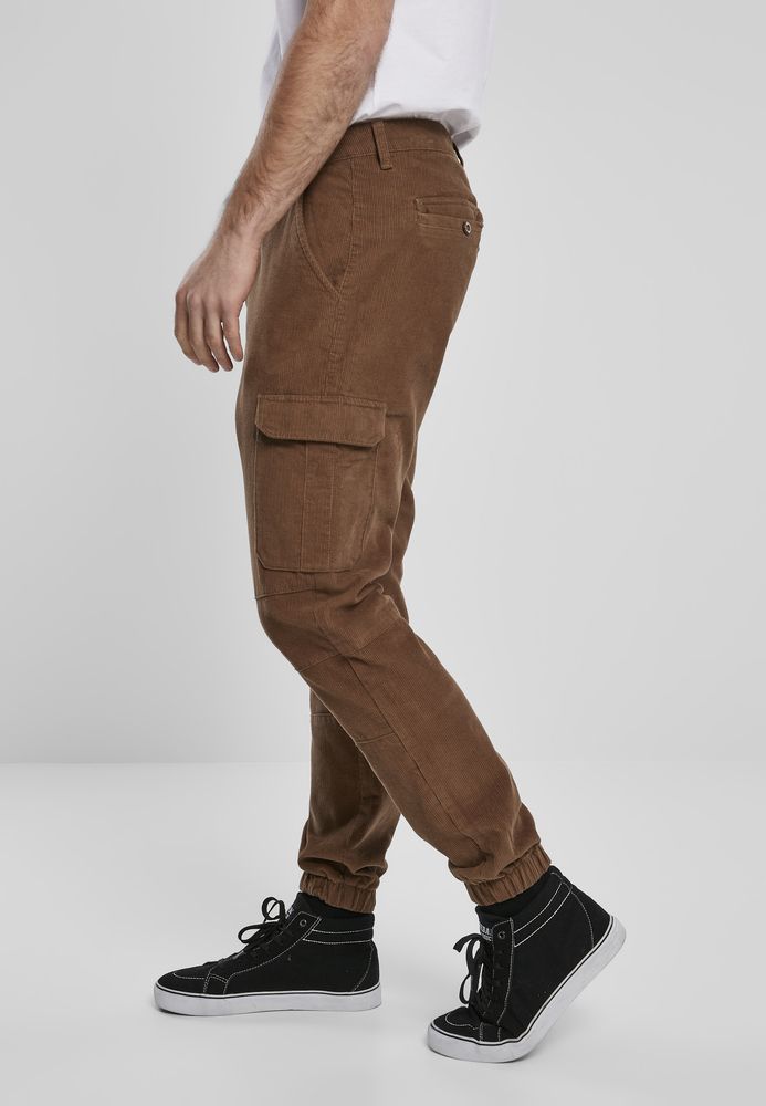 Urban Classics TB3814C - Corduroy Cargo Jogging Pants