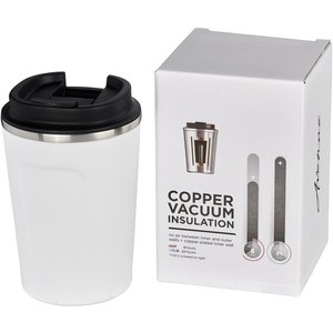 PF Concept 100587 - Thor 360 ml leak-proof copper vacuum insulated tumbler White