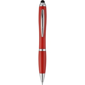 PF Concept 106739 - Nash stylus ballpoint pen with coloured grip Red