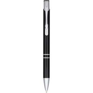 PF Concept 107583 - Moneta anodized aluminium click ballpoint pen Solid Black