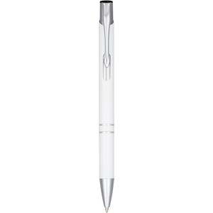 PF Concept 107583 - Moneta anodized aluminium click ballpoint pen White