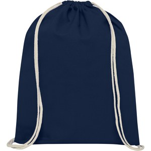 PF Concept 120113 - Oregon 100 g/m² cotton drawstring bag 5L Navy