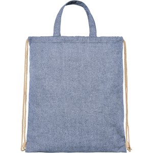 PF Concept 120460 - Pheebs 210 g/m² recycled drawstring bag 6L Heather Blue
