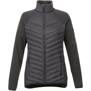 Elevate Life 39332 - Banff women's hybrid insulated jacket Storm Grey
