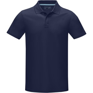 Elevate NXT 37508 - Graphite short sleeve men’s GOTS organic polo Navy