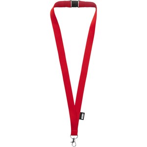 PF Concept 102517 - Tom recycled PET lanyard with breakaway closure Red