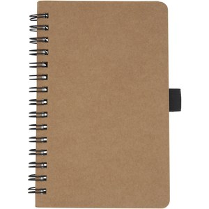 PF Concept 107733 - Cobble A6 wire-o recycled cardboard notebook with stone paper Natural