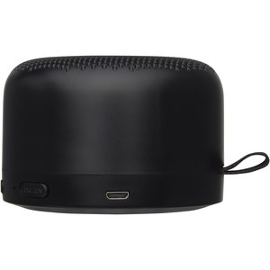 PF Concept 124222 - Loop 5W recycled plastic Bluetooth speaker Solid Black