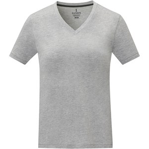 Elevate Life 38031 - Somoto short sleeve women's V-neck t-shirt  Heather Grey