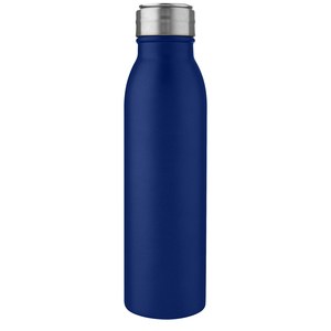 PF Concept 100678 - Harper 700 ml stainless steel water bottle with metal loop Mid Blue