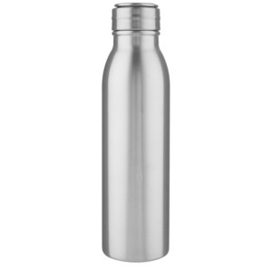 PF Concept 100678 - Harper 700 ml stainless steel water bottle with metal loop Silver
