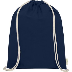 PF Concept 120612 - Orissa 140 g/m² GOTS organic cotton drawstring bag 5L Navy