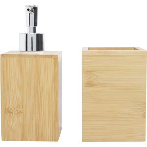 PF Concept 126195 - Hedon 3-piece bamboo bathroom set Natural