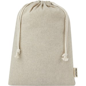 PF Concept 120672 - Pheebs 150 g/m² GRS recycled cotton gift bag large 4L Heather Natural