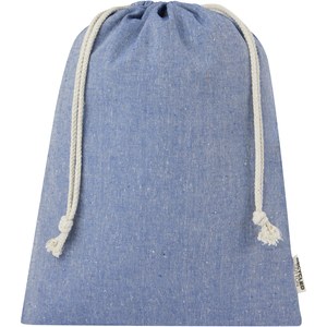 PF Concept 120672 - Pheebs 150 g/m² GRS recycled cotton gift bag large 4L Heather Blue