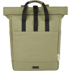PF Concept 120678 - Joey 15” GRS recycled canvas rolltop laptop backpack 15L