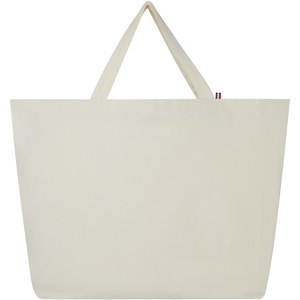 PF Concept 120696 - Cannes 200 g/m2 recycled shopper tote bag 10L Natural
