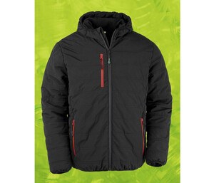 RESULT RS240X - BLACK COMPASS PADDED WINTER JACKET