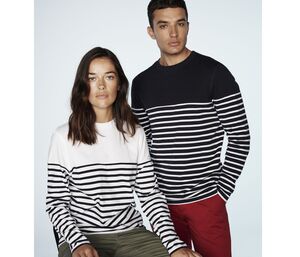 Front Row FR134 - Long sleeve Breton t-shirt